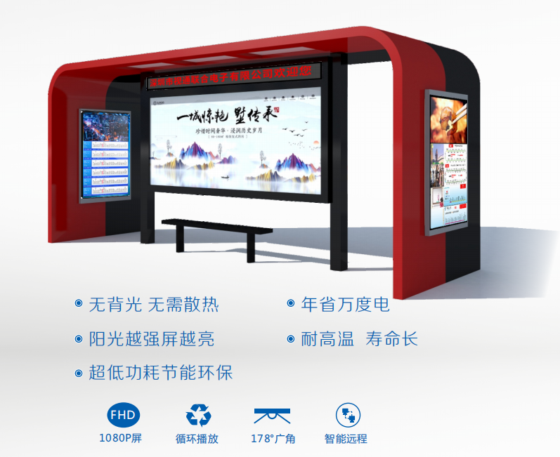 戶外低功耗陽光屏