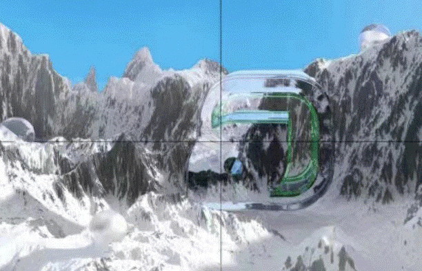 液晶拼接屏無縫